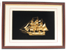 贵阳礼品,铜镀金帆船大相架 2680元工艺精品 - 工艺相架